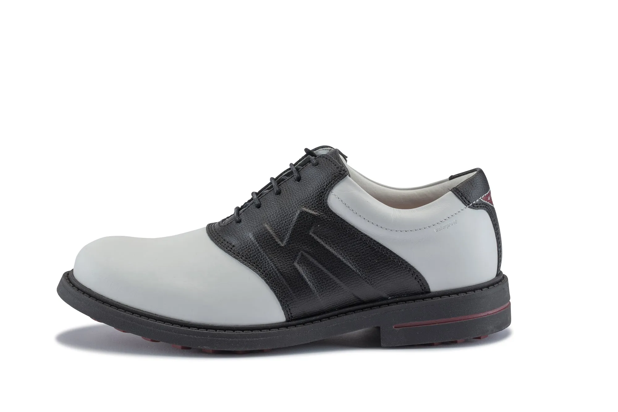 Scottsdale  06  White|Black   Men's Golf Shoes  S006 04