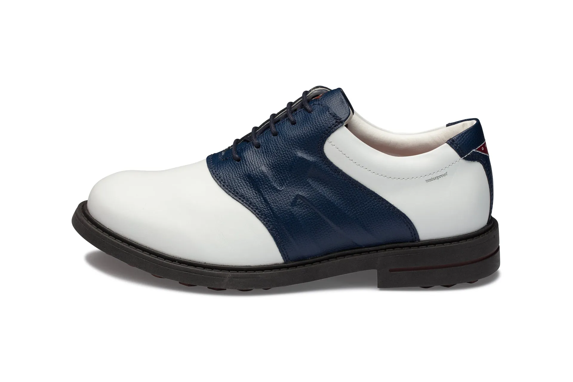 Scottsdale 06 White|Blue  Men's Golf Shoes   S006 01