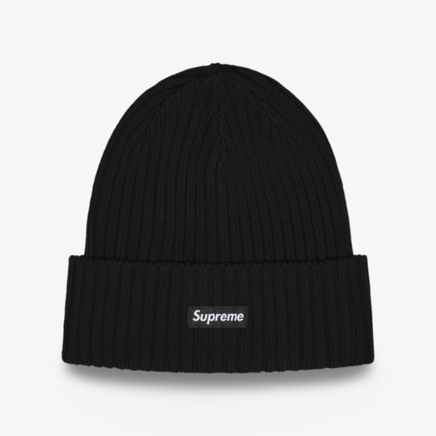 Supreme Beanie 'Overdyed' Black SS24