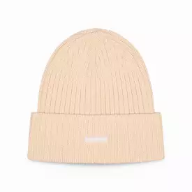 Supreme Beanie 'Overdyed' Light Tan SS24