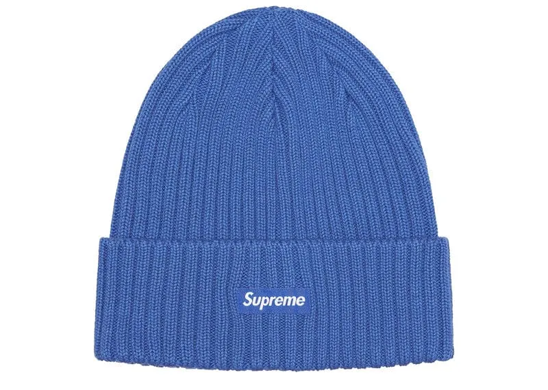 Supreme Overdyed Beanie (SS23) Blue