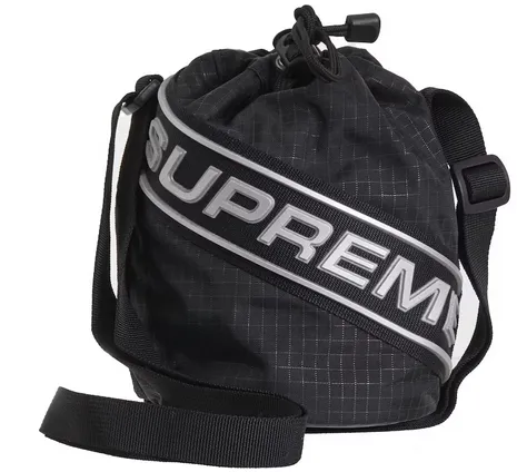 Supreme Small Cinch Pouch Black