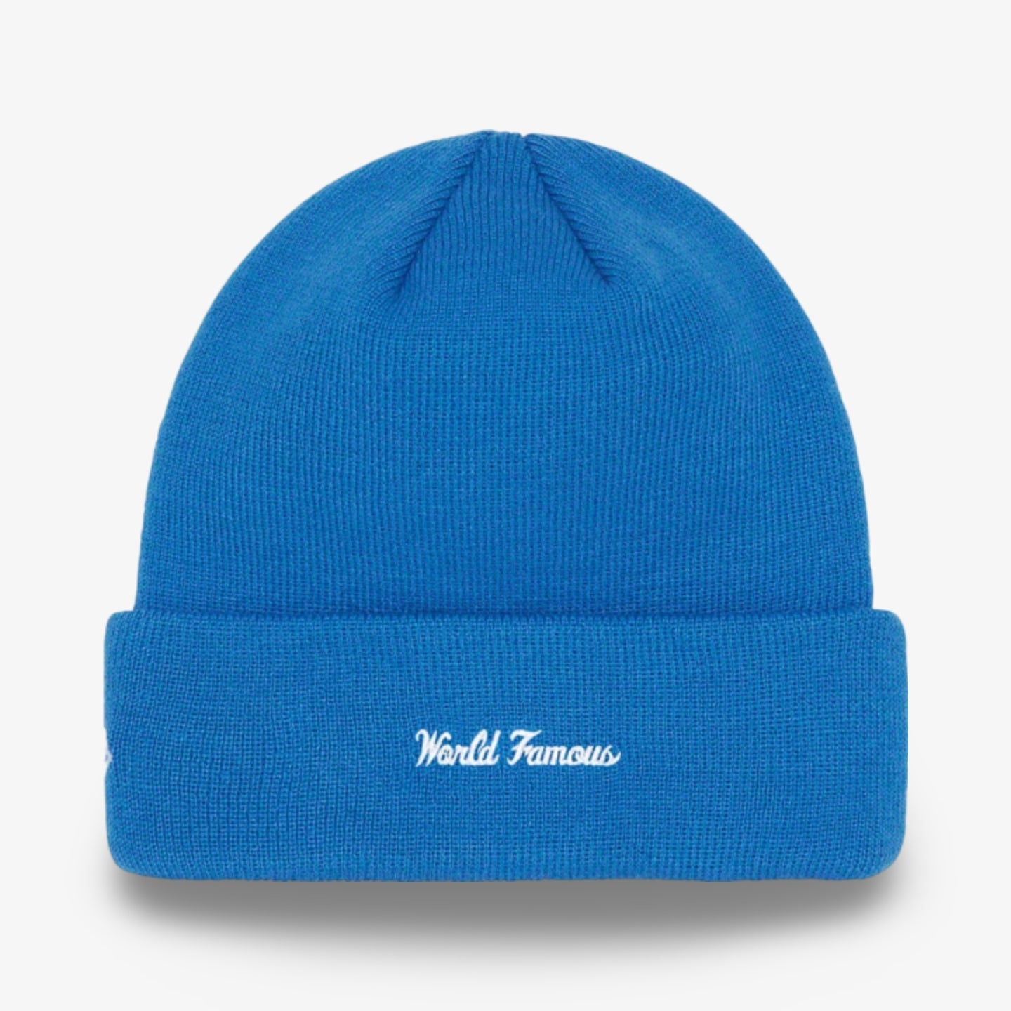 Supreme x New Era Beanie 'Box Logo' Blue FW22