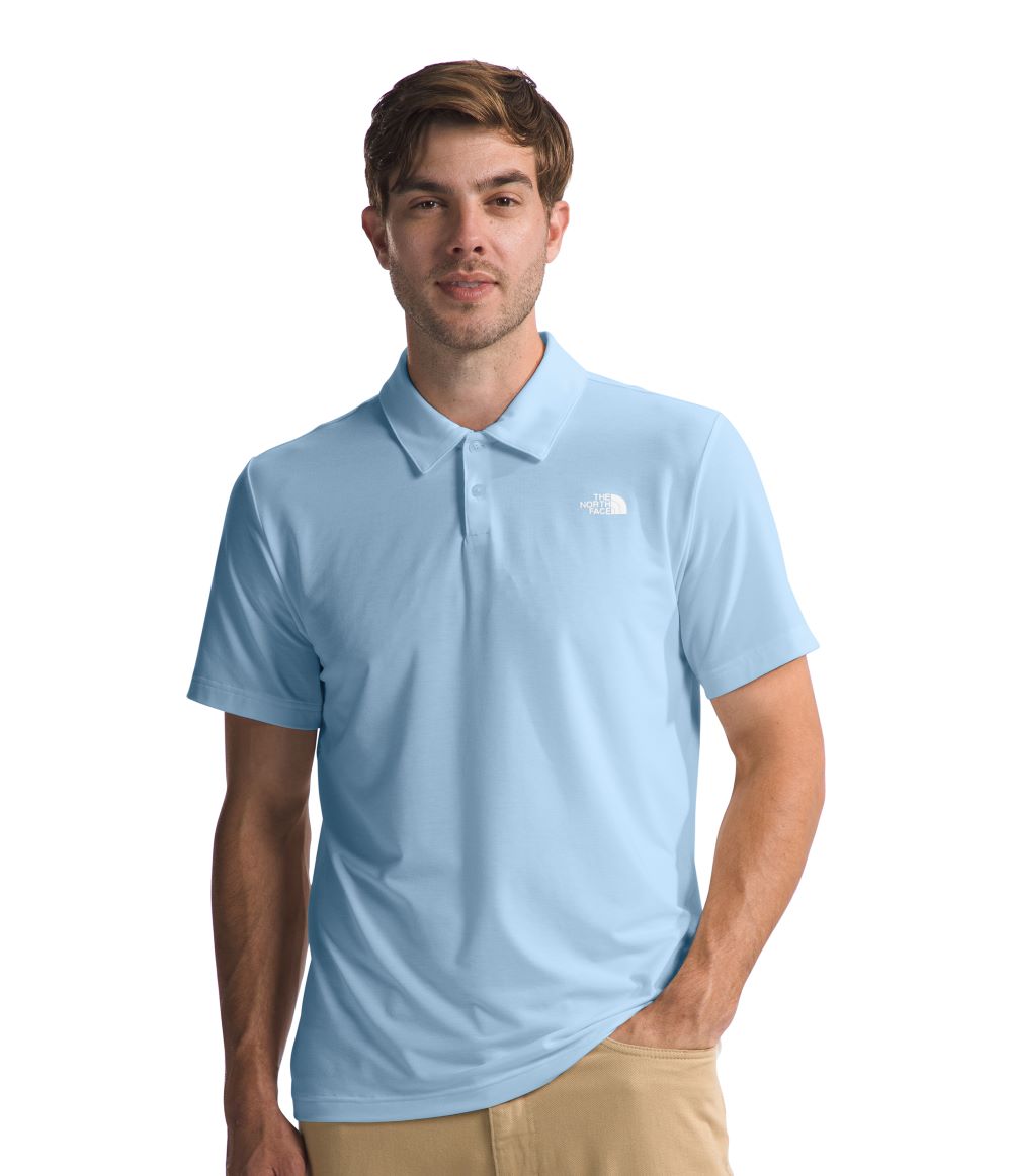 'The North Face' Men's Adventure Polo - Steel Blue