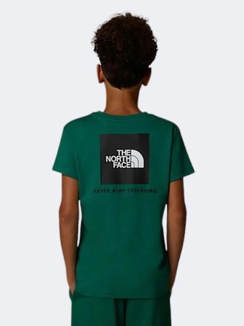 The North Face Redbox Nse Boys Lifestyle T-Shirt Green