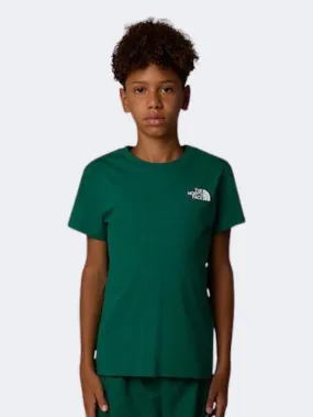 The North Face Redbox Nse Boys Lifestyle T-Shirt Green