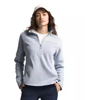 'The North Face' Women's Front Range 1/4 Zip - Dusty Periwinkle Heather