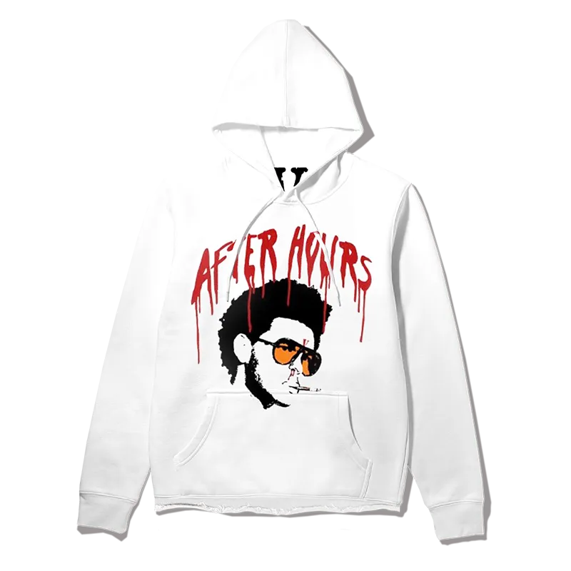 The Weeknd x Vlone Bat Country Pullover Hood White