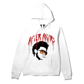 The Weeknd x Vlone Bat Country Pullover Hood White