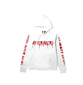 The Weeknd x Vlone What Happens After Hours Pullover Hood White