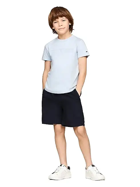 Tommy Hilfiger Debossed Monotype T-Shirt Junior