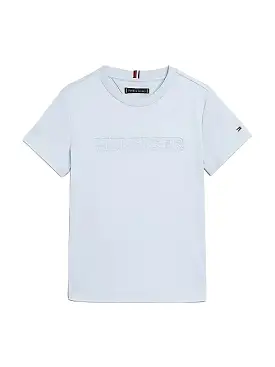 Tommy Hilfiger Debossed Monotype T-Shirt Junior