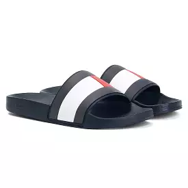 Tommy Hilfiger Flag Pool Sliders - Navy