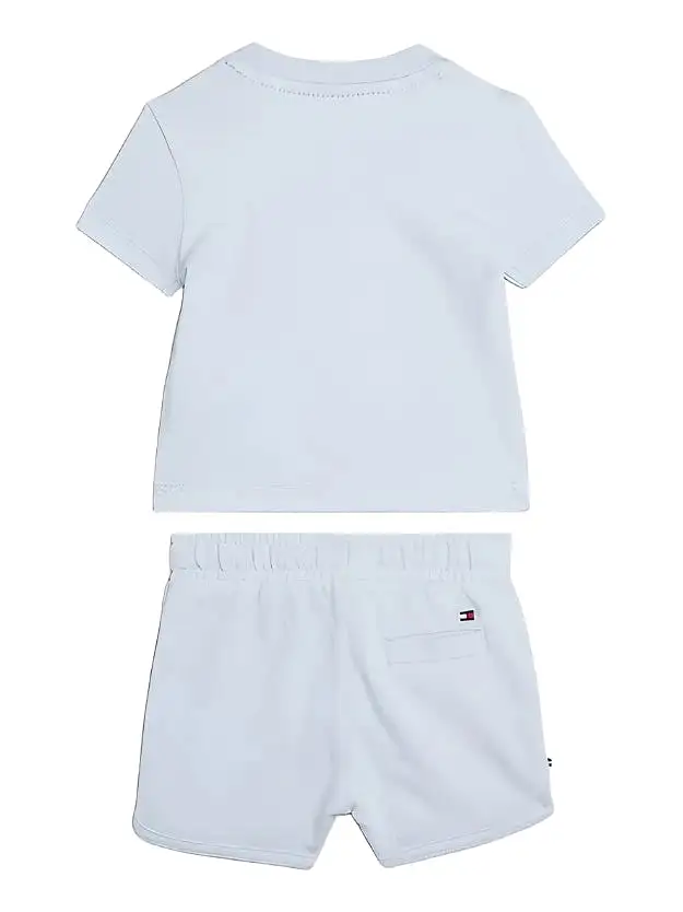 Tommy Hilfiger Logo Tee/Short Set Baby