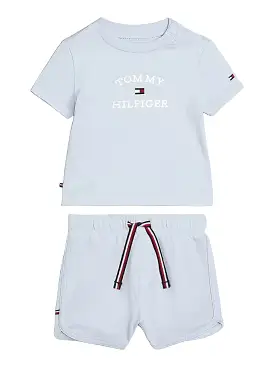 Tommy Hilfiger Logo Tee/Short Set Baby