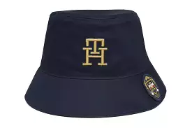 Tommy Hilfiger Mens Th New Prep Badge Bucket Hat