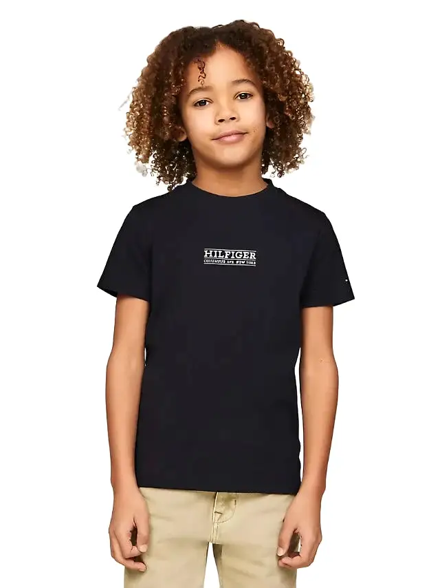 Tommy Hilfiger Slogan T-Shirt Junior