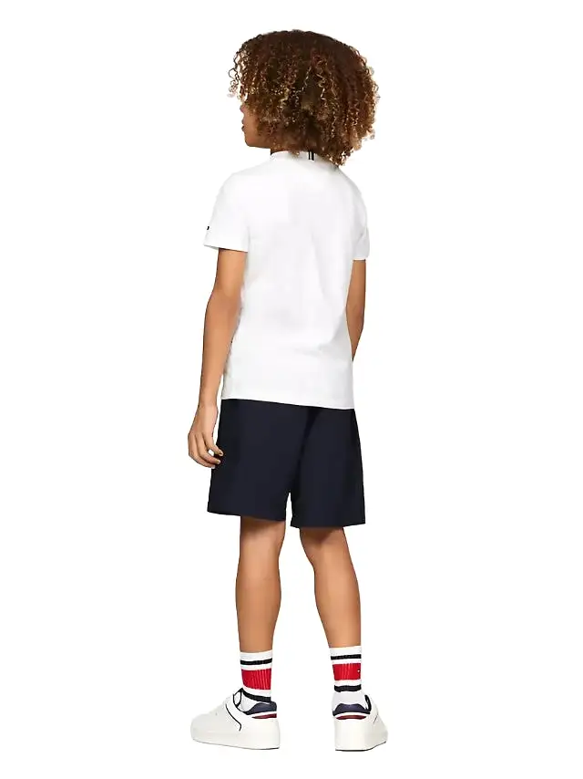 Tommy Hilfiger Slogan T-Shirt Junior