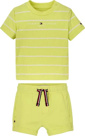 Tommy Hilfiger Striped T-Shirt/Short Set Baby