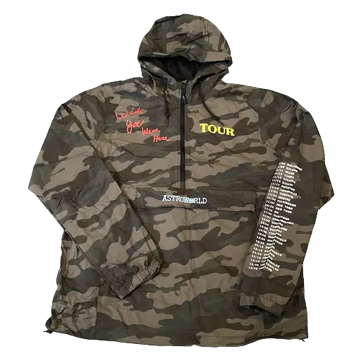 Travis Scott Astroworld Anorak Camo