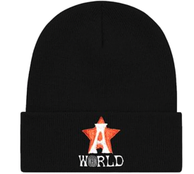 Travis Scott Astroworld Festival Texas Beanie Black