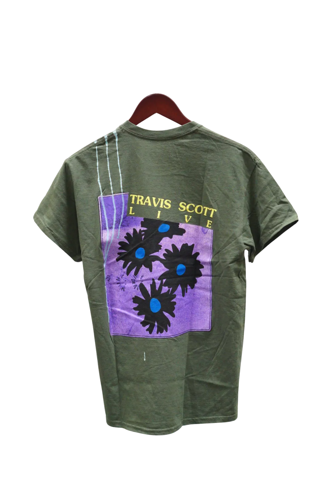 Travis Scott Astroworld Live In Europe Green Tee