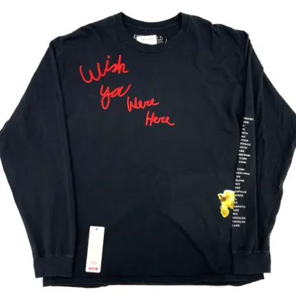 Travis Scott Astroworld L/S Wish Black Tee