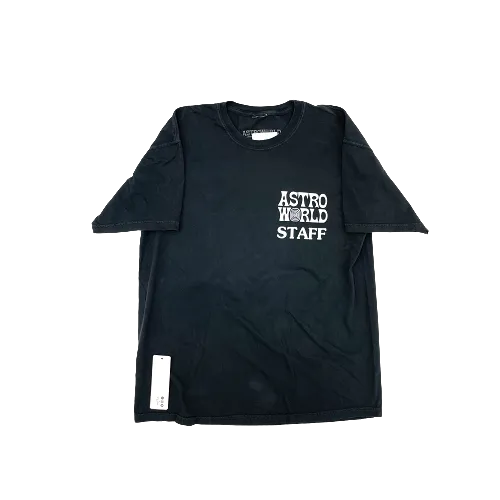 Travis Scott Astroworld Staff Tee Black