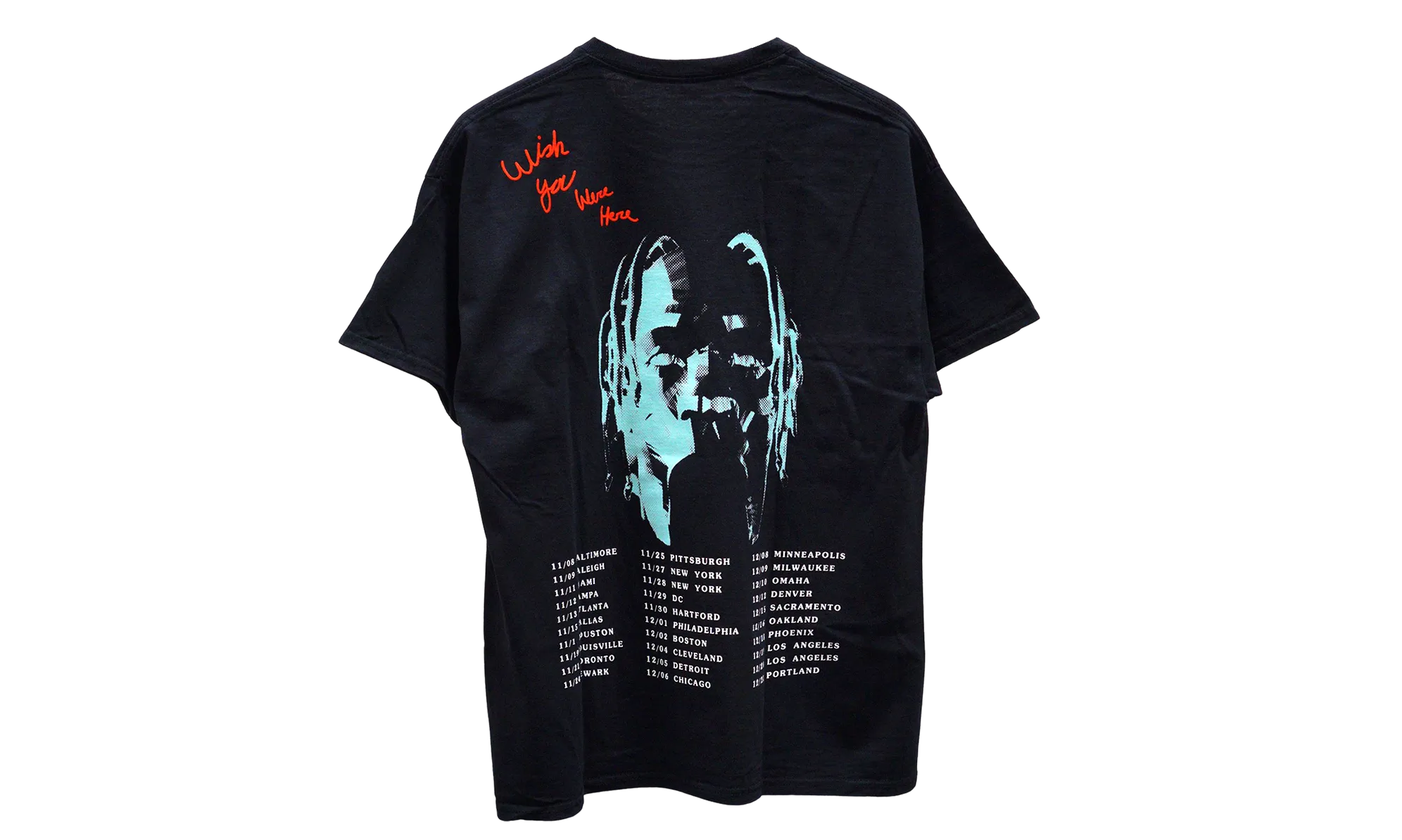 Travis Scott Astroworld Tour Tee Black