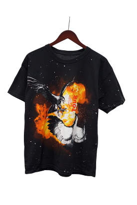 Travis Scott Birds Eye View Flame Tour Tee