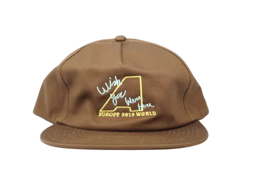 Travis Scott Live In Europe Hat Brown