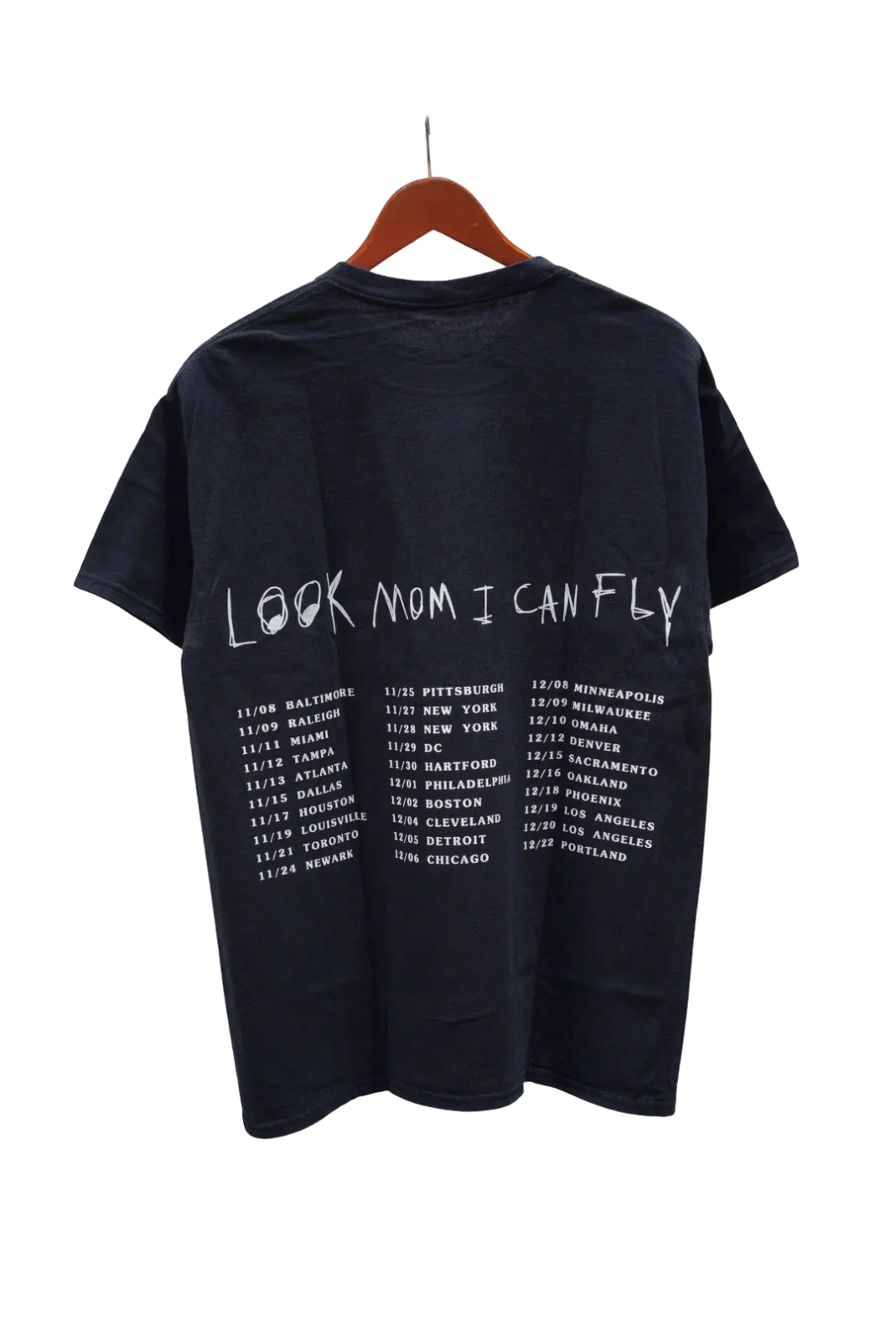 Travis Scott Look Mom Tee Black