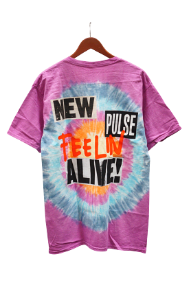 Travis Scott New Pulse Feeling Alive! Tee Tie-Dye