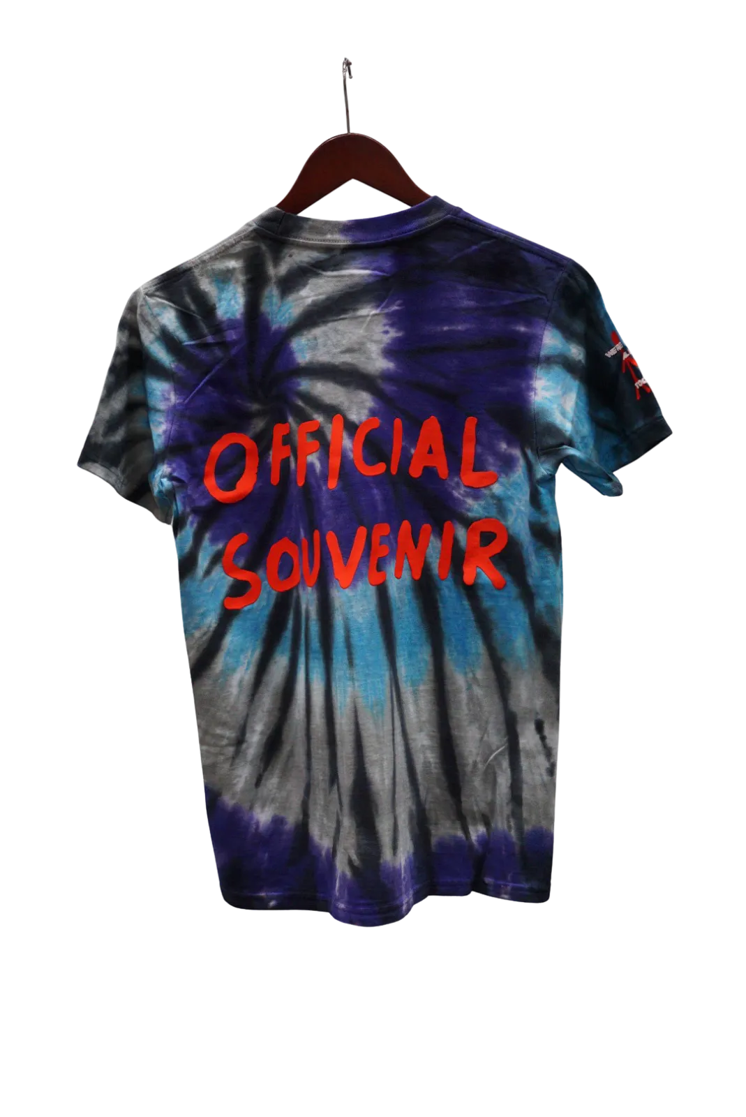 Travis Scott Official Souvenir Tee Purple Tie-Dye