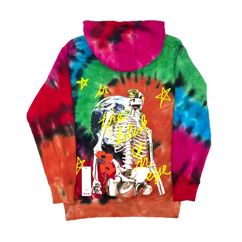 Travis Scott UK Blink of an Eye Tie Dye Hoodie