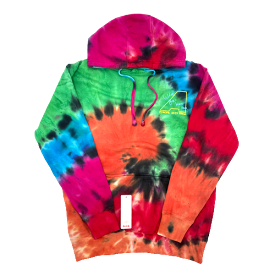 Travis Scott UK Blink of an Eye Tie Dye Hoodie