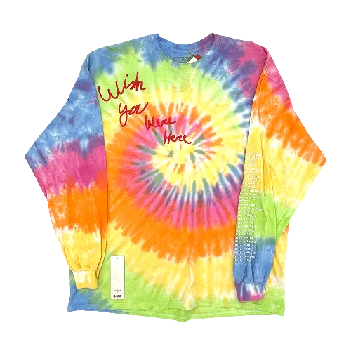 Travis Scott Wish You Were Here Popcorn L/S Tie-Dye Tee