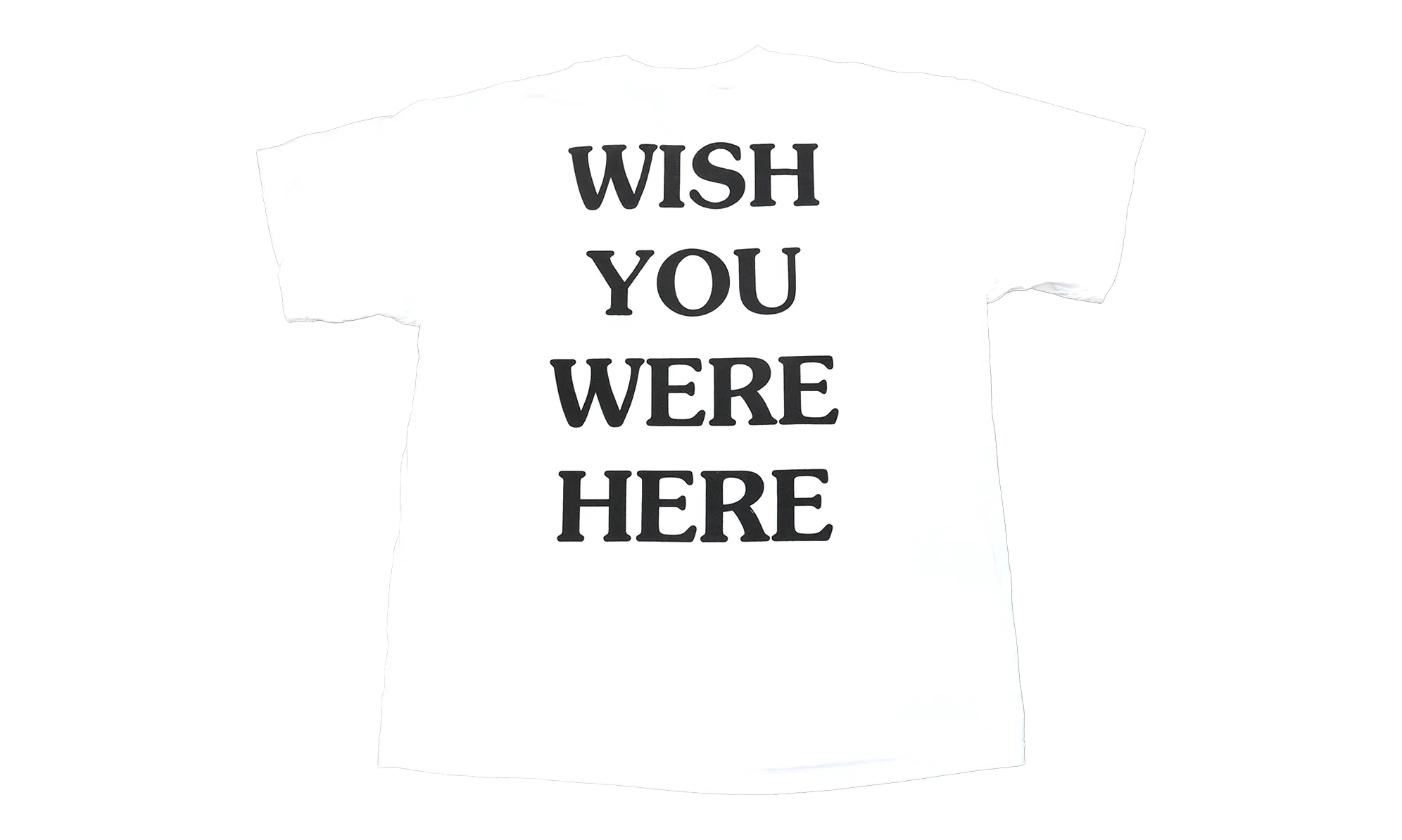 Travis Scott Wish You Were Here Tee White