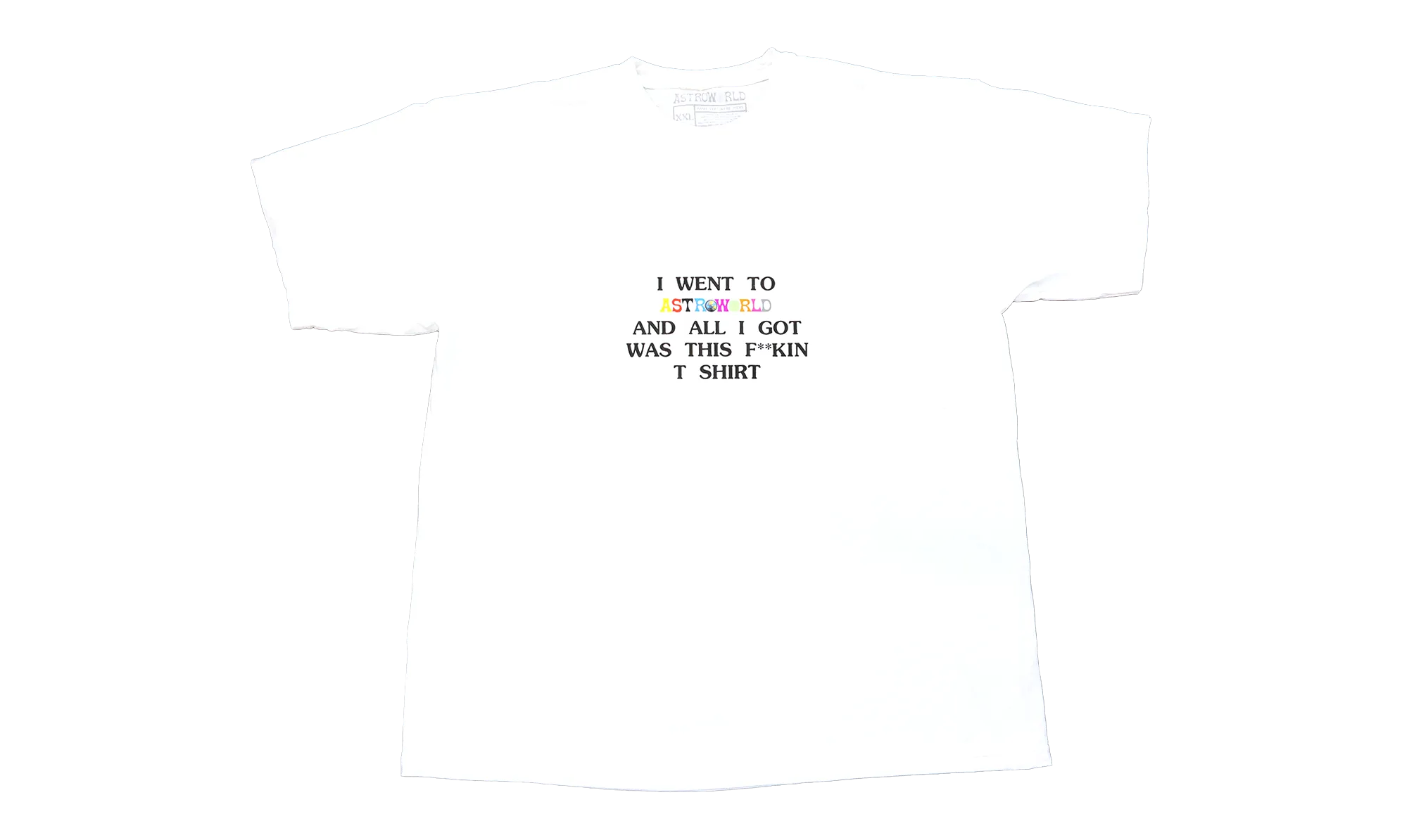 Travis Scott Wish You Were Here Tee White