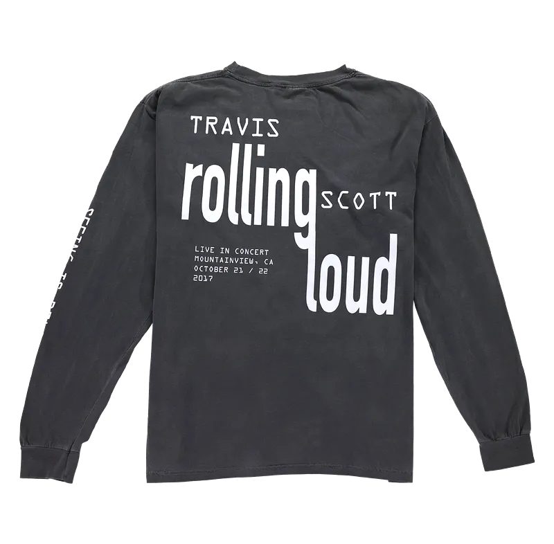 Travis Scott X Rolling Loud Seeing Is Believing Long Sleeve