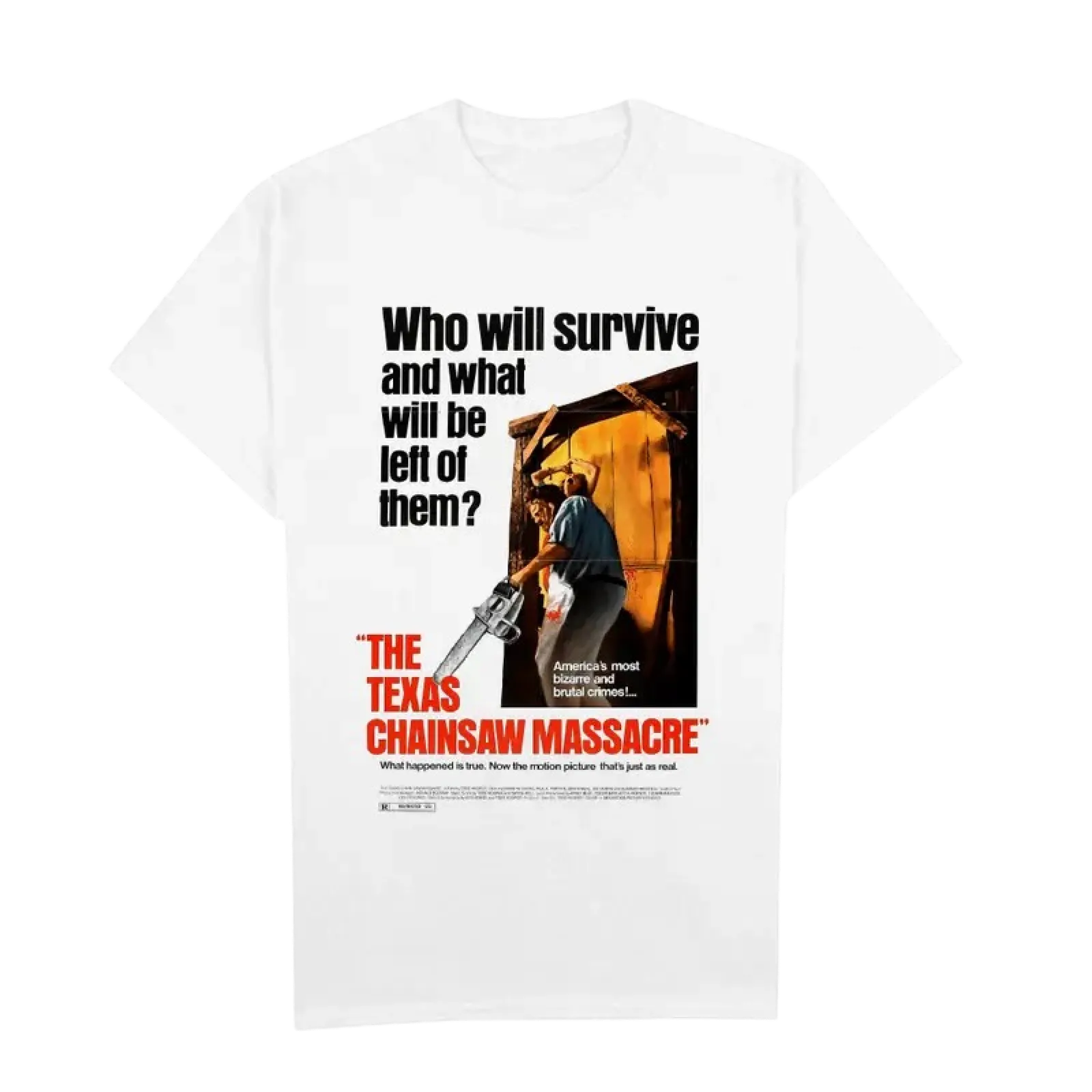 Travis Scott x Texas Chainsaw Massacre Halloween Concert Tee