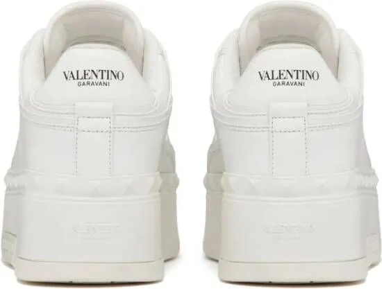 Valentino Garavani Freedots XL leather sneakers White