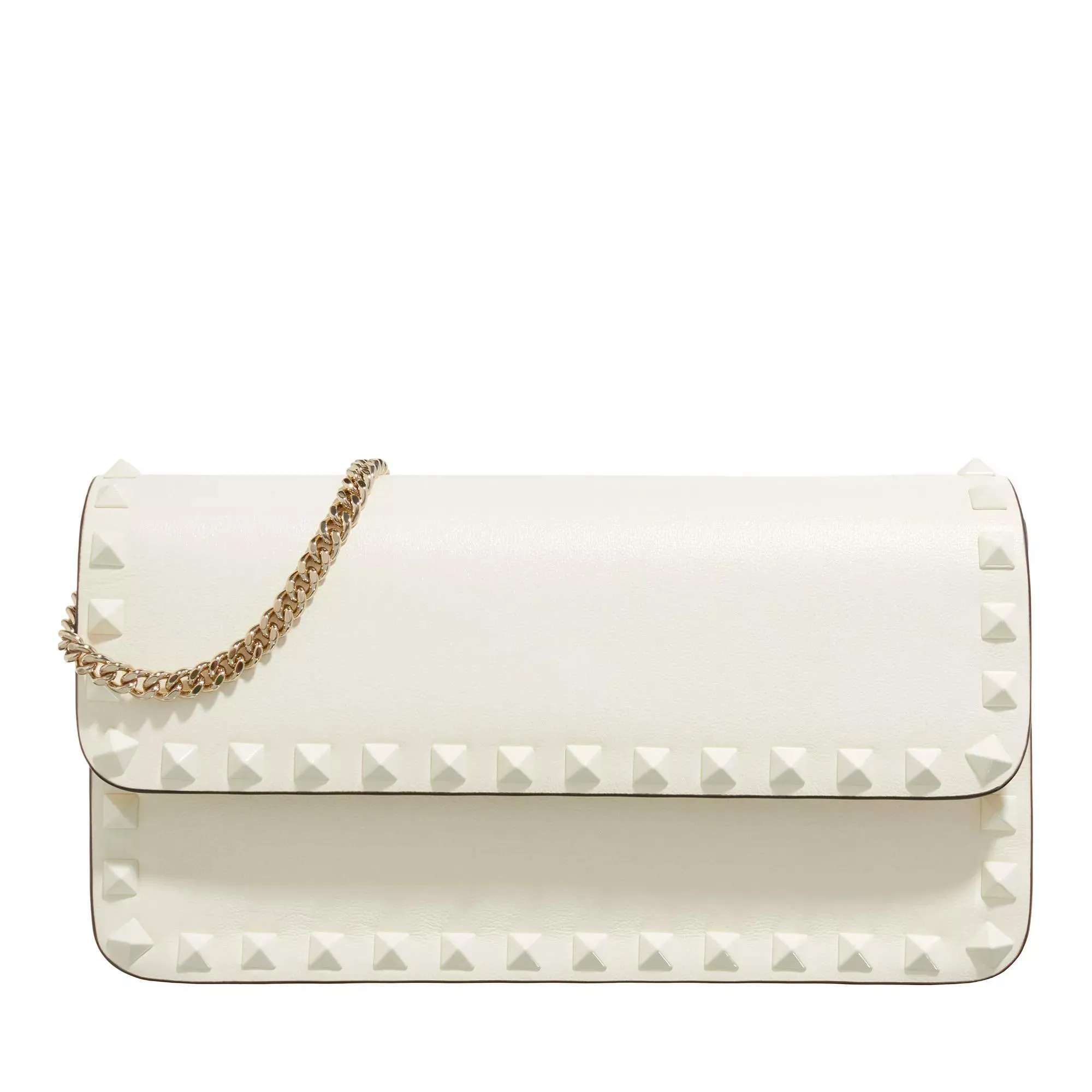 Valentino Garavani  Pouch Rockstud  Ivory