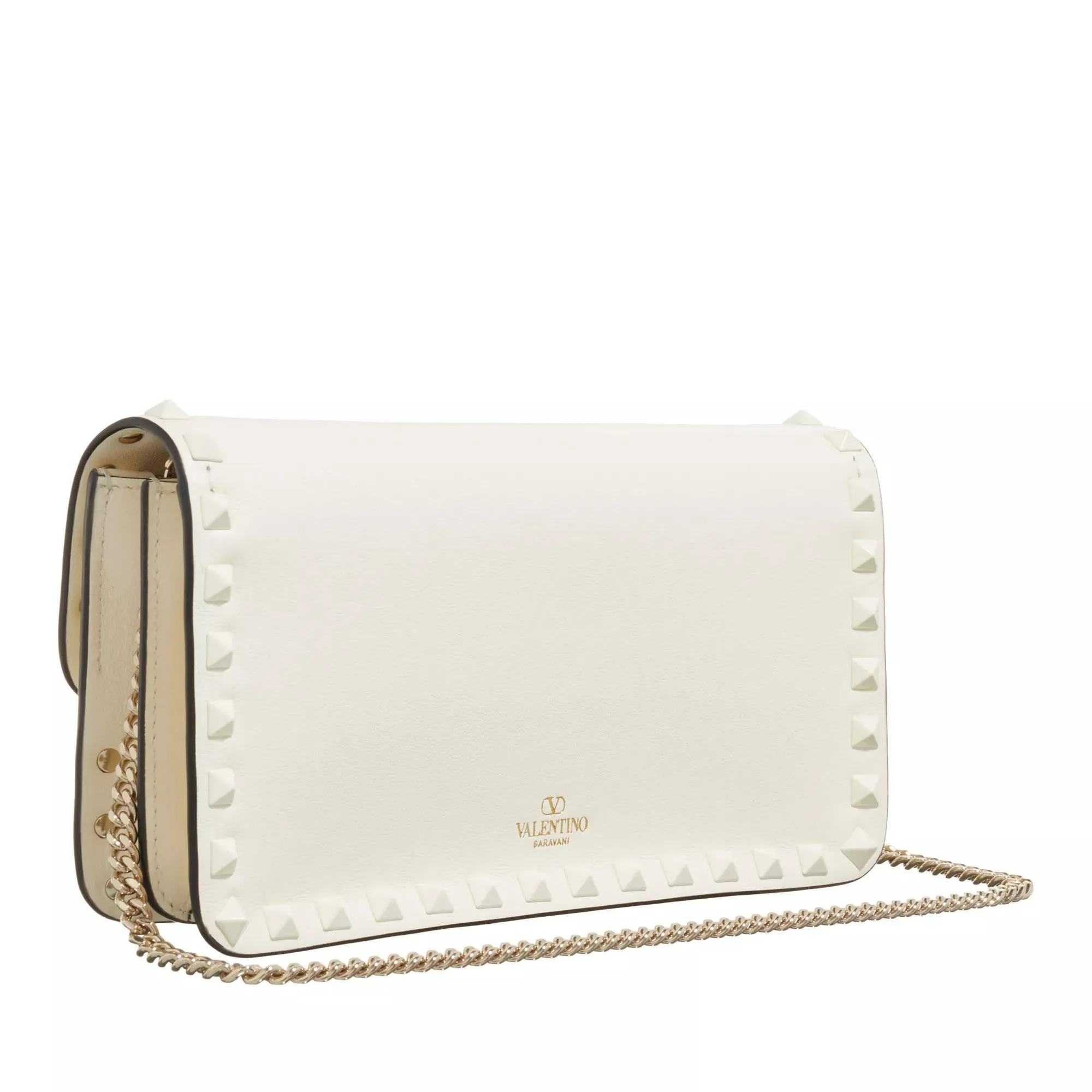 Valentino Garavani  Pouch Rockstud  Ivory