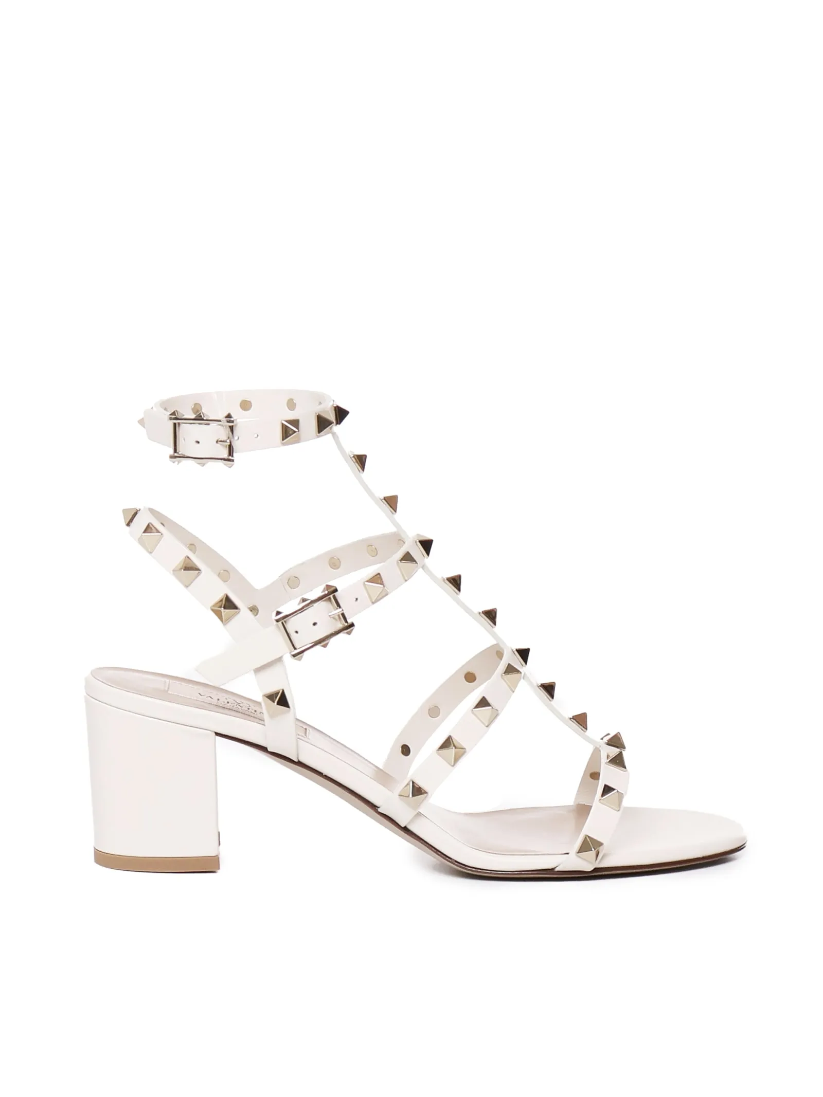 Valentino Garavani Rockstud Sandal In Calfskin