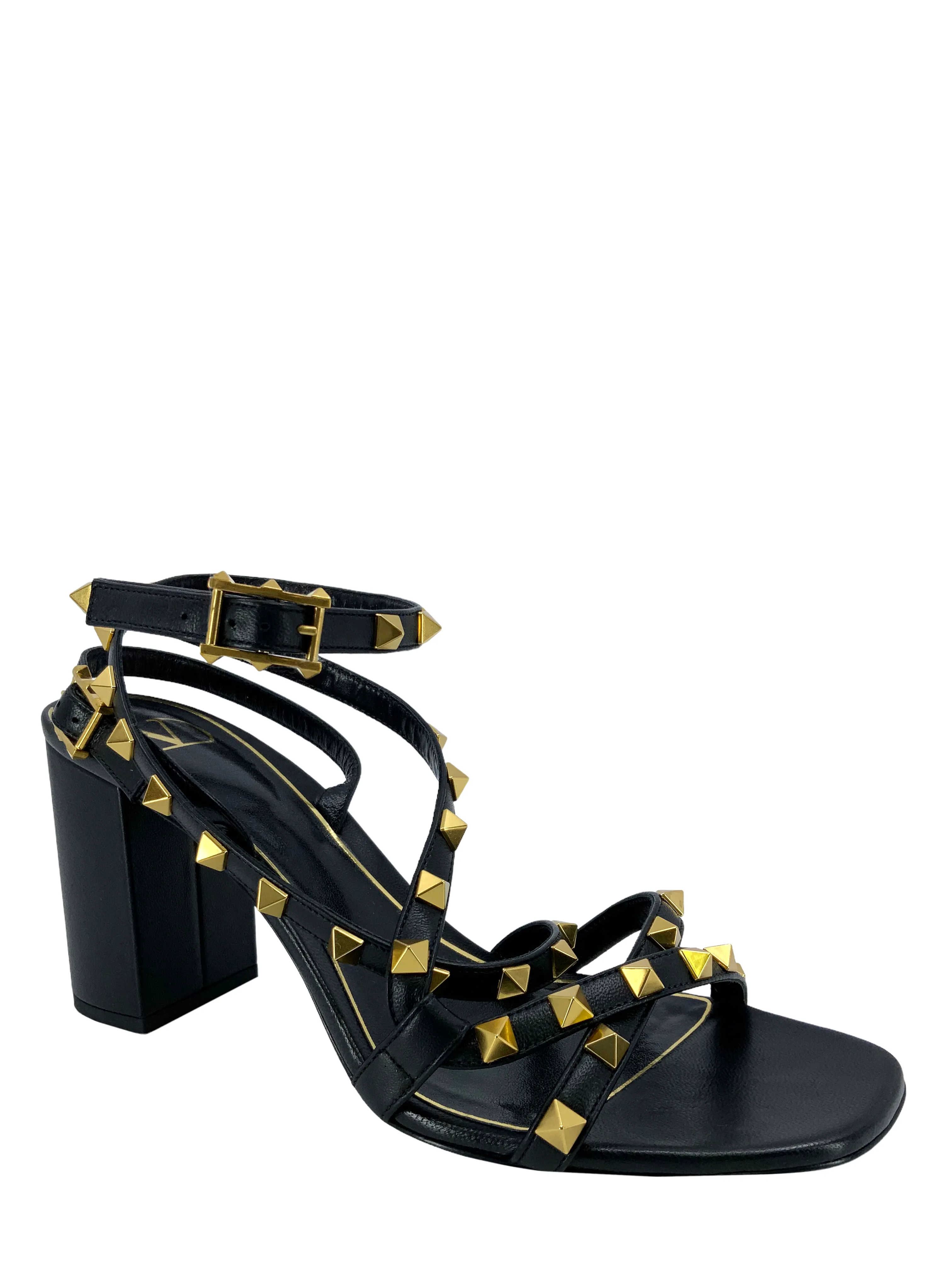 Valentino Garavani Rockstud Stud Sandal Size 8.5