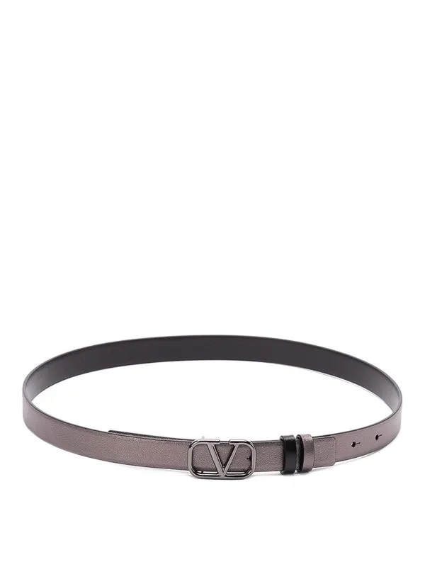 Valentino Garavani `Vlogo Signature` Reversible Belt