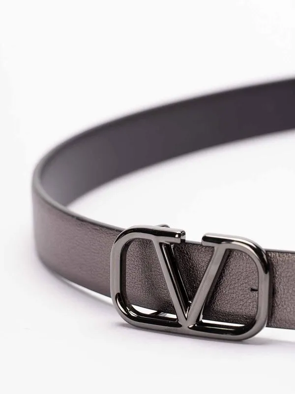 Valentino Garavani `Vlogo Signature` Reversible Belt