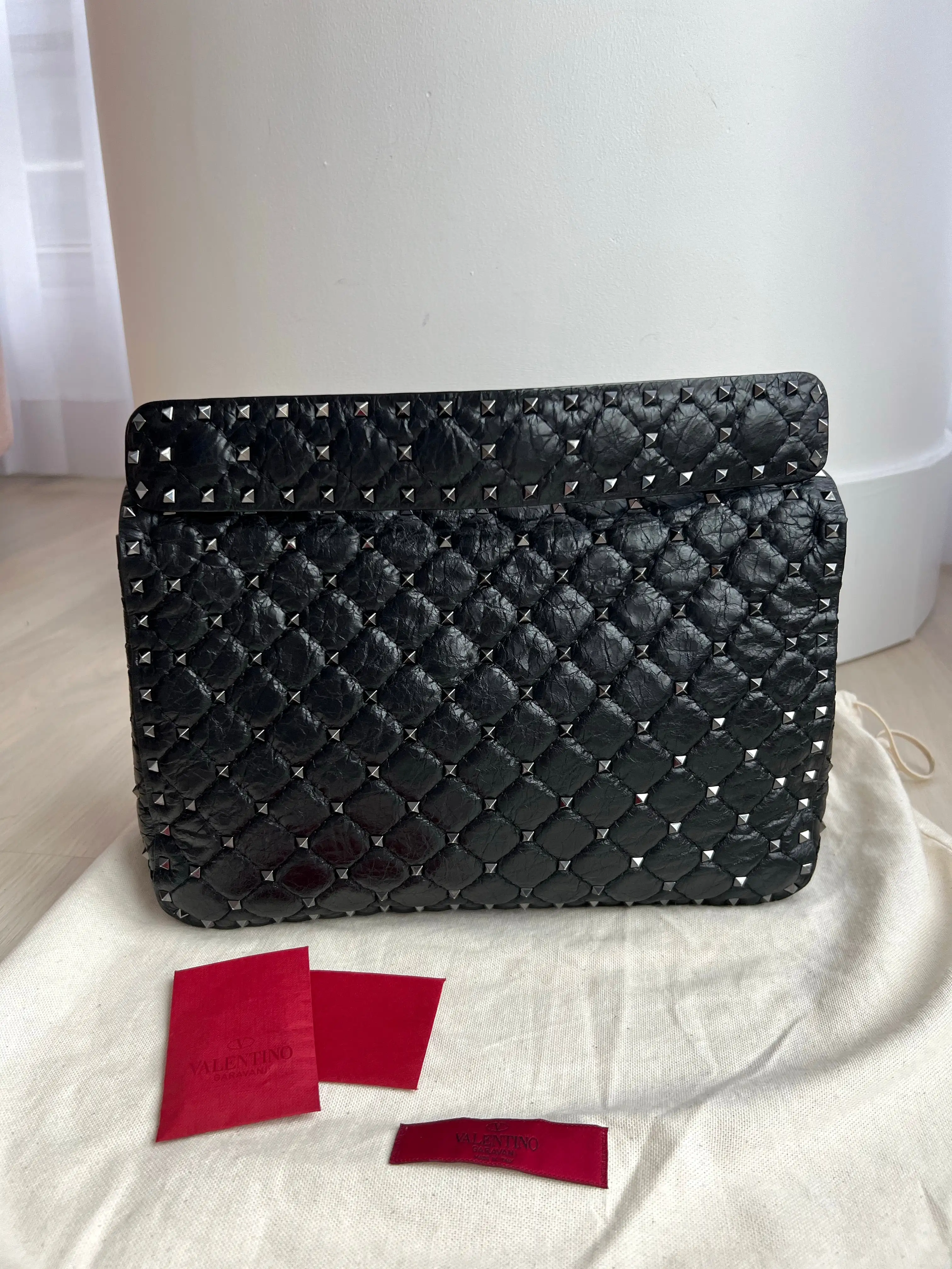 Valentino Garvani Rockstud Spike Nappa Bag