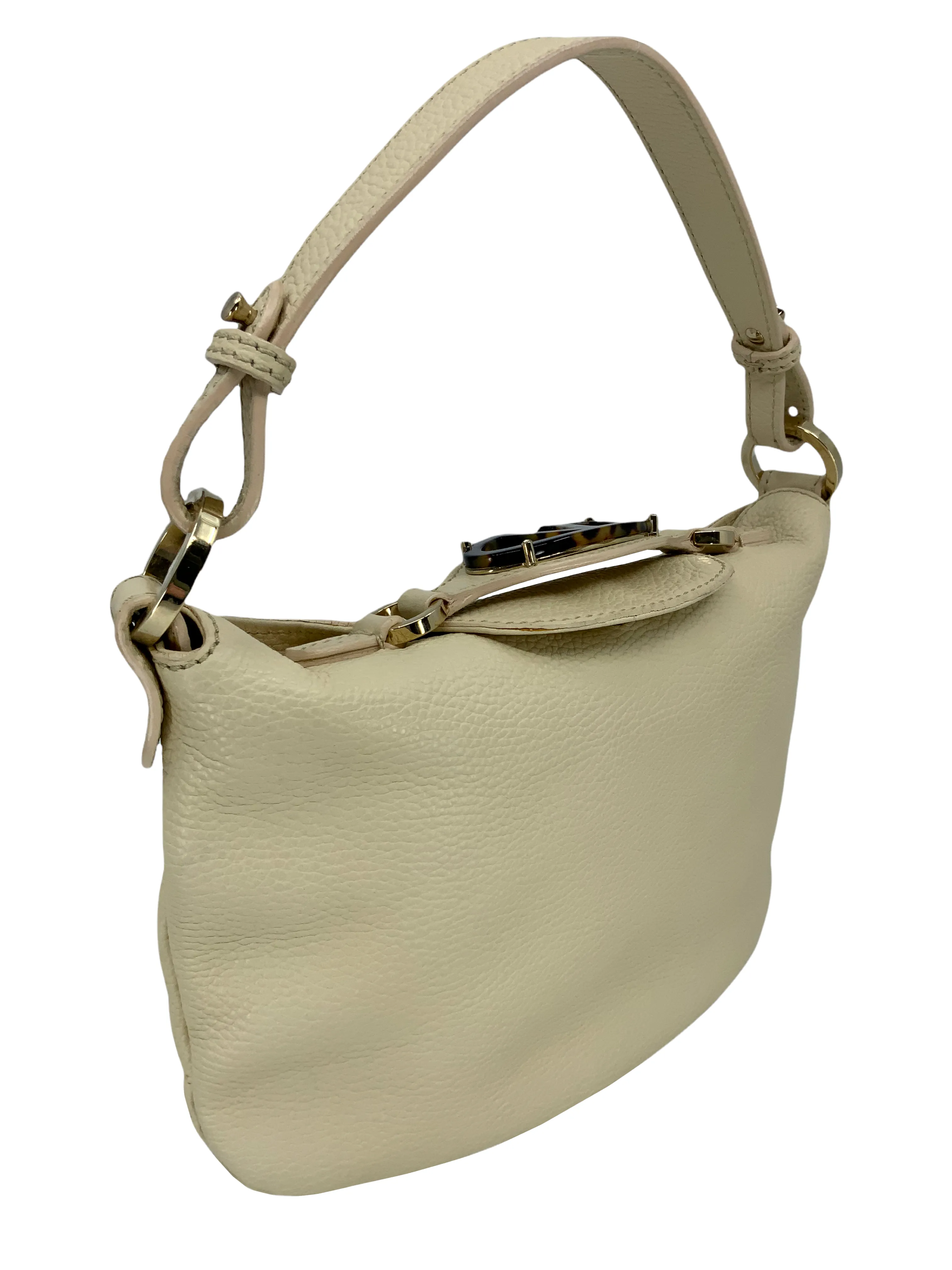 Valentino Leather Small Catch Hobo